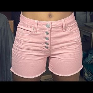 Pink summer shorts